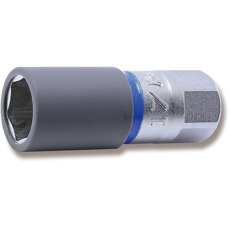 Ko-Ken Wheel Nut Socket 17mm Extra Thin walled 65mm Color coded Protector 1/2 Sq. Drive 4300PMZ.65-17